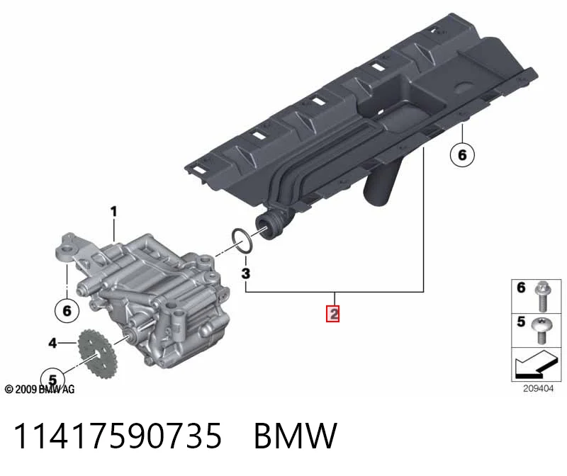 Receptor de óleo (coletor de óleo) BMW X5  E70 ao melhor preço