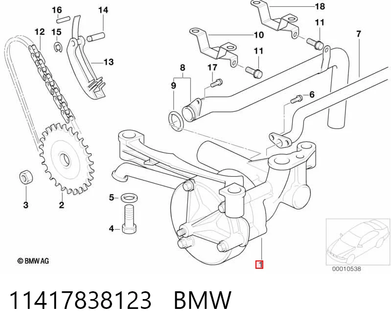 Bomba de óleo para BMW 3 E36