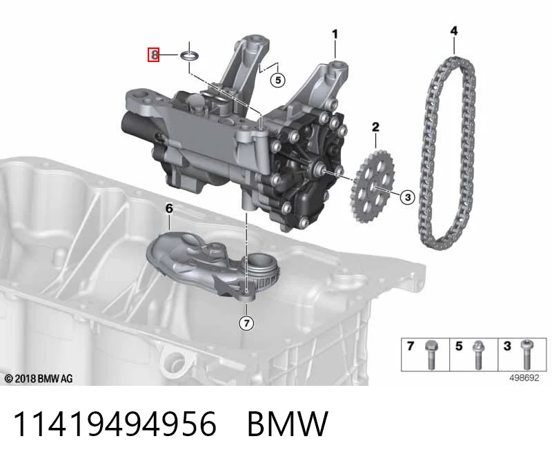 11419494956 BMW 
