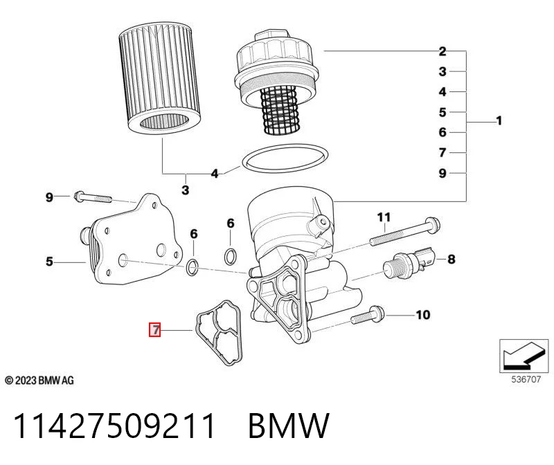 Compre 01039200 Ajusa Vedante de adaptador do filtro de óleo