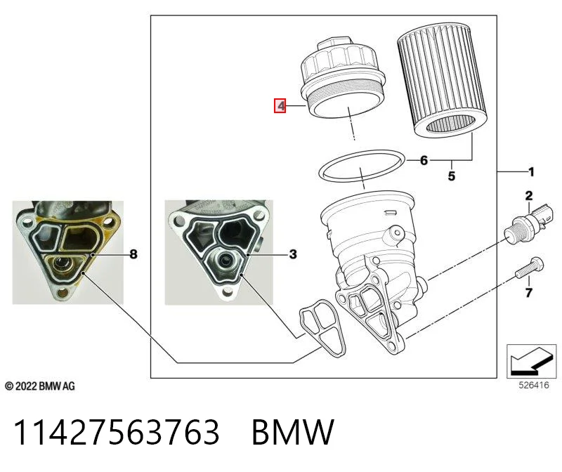 Tampa do filtro de óleo VEMO/Vaico V204909 preço, a partir de 42,12 USD
