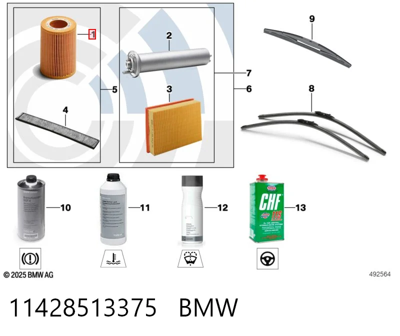  para BMW 5  (E39)