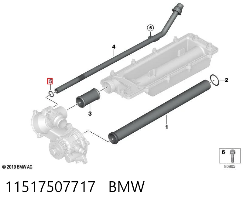 11517507717 BMW Vedante de sensor de posição de cambota