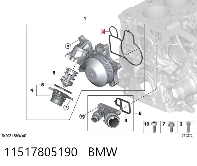 11517805190 BMW