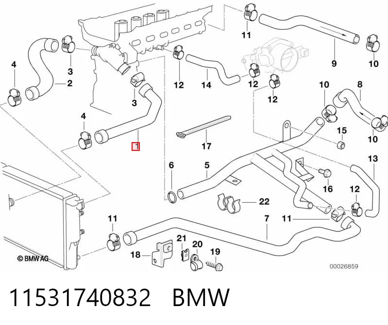 11531740832 BMW