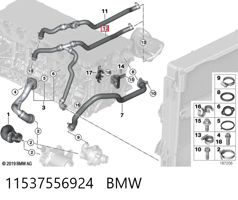 11537556924 BMW