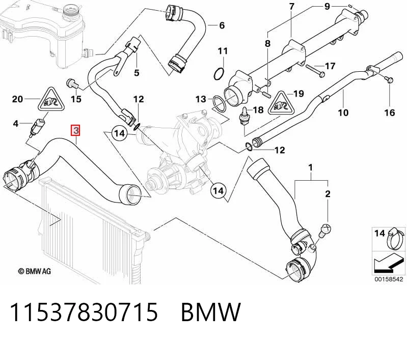 11537830715 BMW