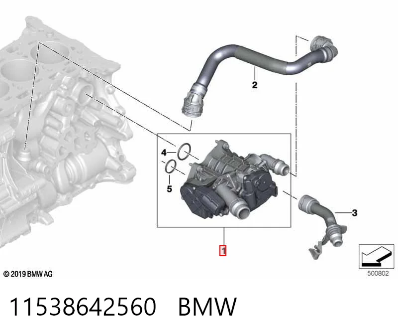 11538642560 BMW Termostato