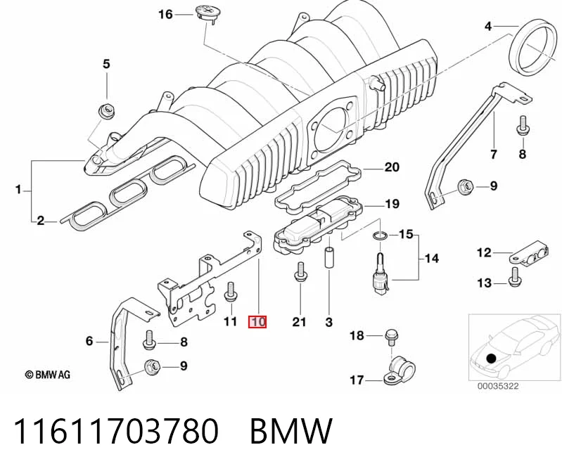 11611703780 BMW