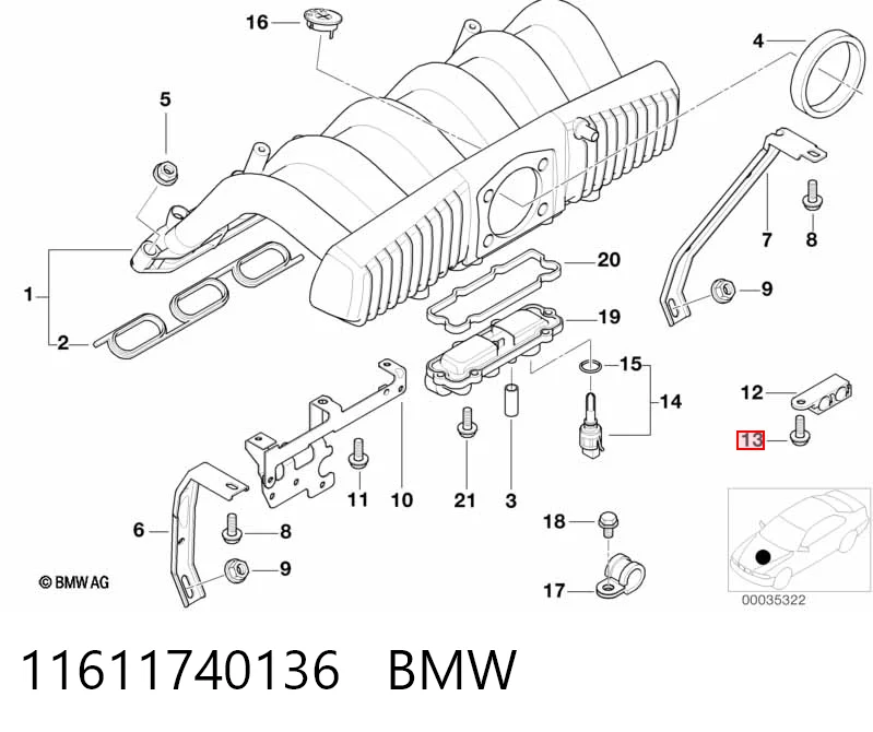 11611740136 BMW