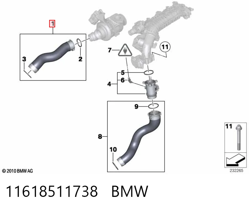 11618511738 BMW