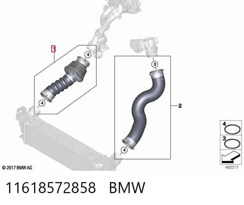 11618572858 BMW 
