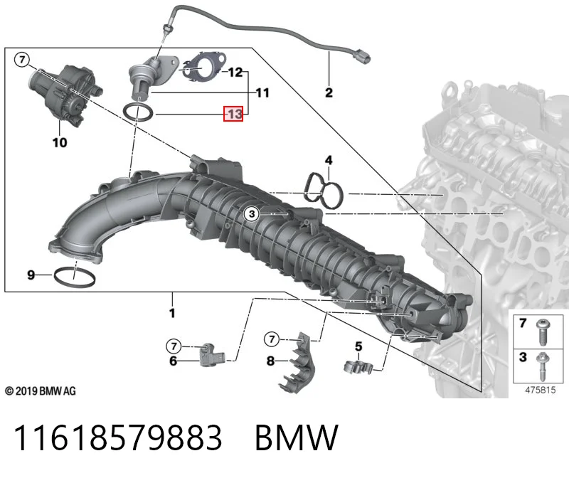 11618579883 BMW 