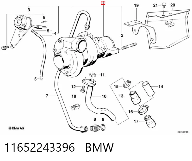Turbina 4917706501 Mitsubishi