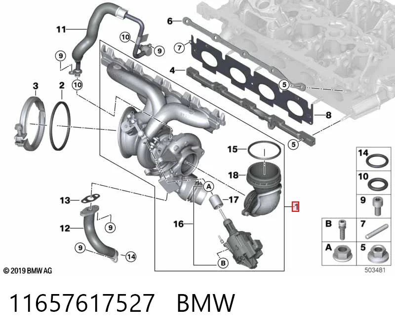 Turbina Mini Cooper  F55