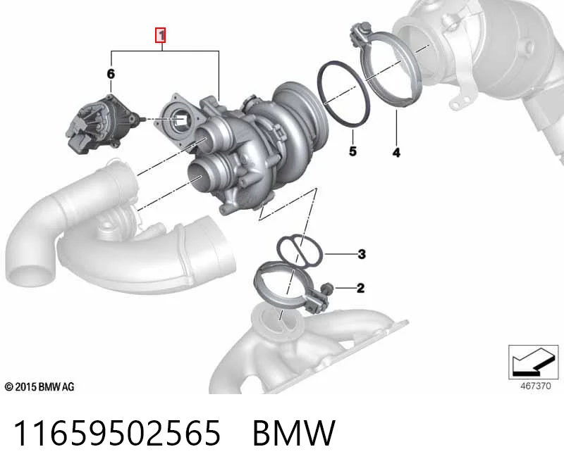 Turbina para BMW X5  G05, F95