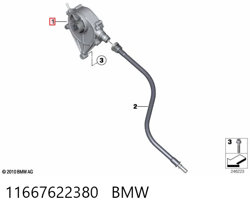 11667622380 BMW Bomba a vácuo