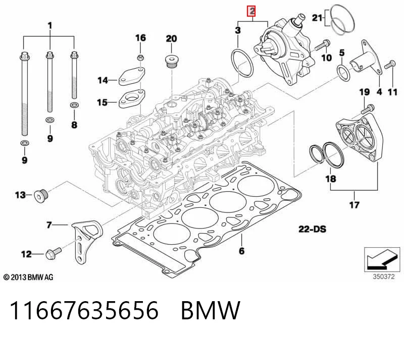 11667635656 BMW Bomba a vácuo