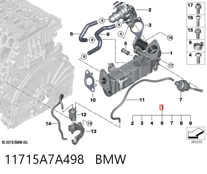 11715A7A498 BMW