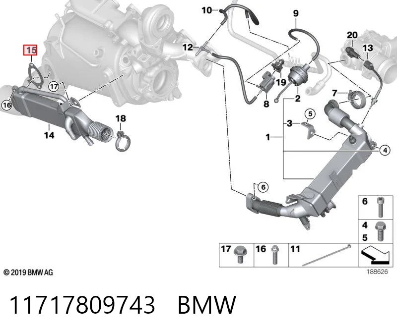 11717809743 BMW