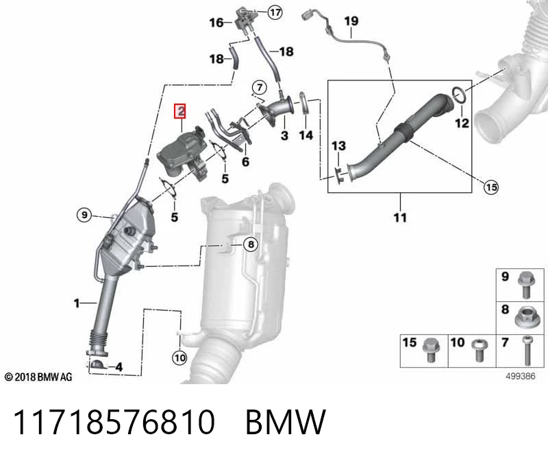 Válvula EGR de recirculação dos gases Mini COUNTRYMAN preço, a partir de 76,98 USD
