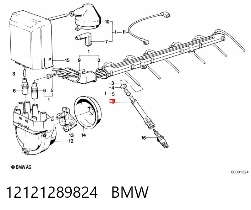 Ponta da vela de ignição BMW 3 E30 ao melhor preço