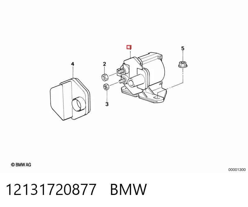 12131720877 BMW Bobina de ignição