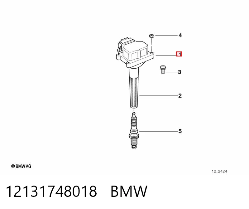 12131748018 BMW Bobina de ignição