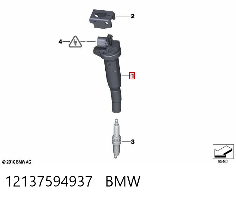 12137594937 BMW Bobina de ignição