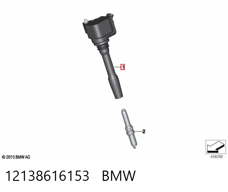 12138616153 BMW Bobina de ignição