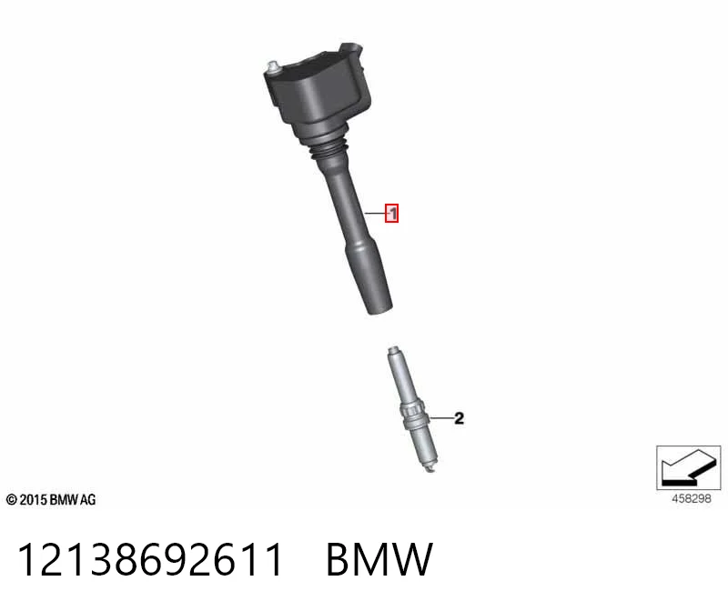 12138692611 BMW Bobina de ignição