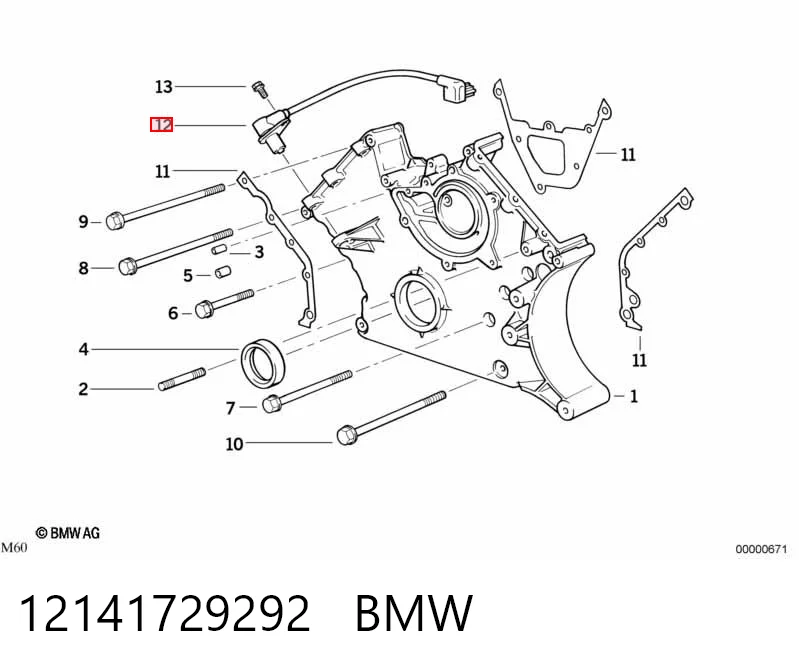 12141729292 BMW