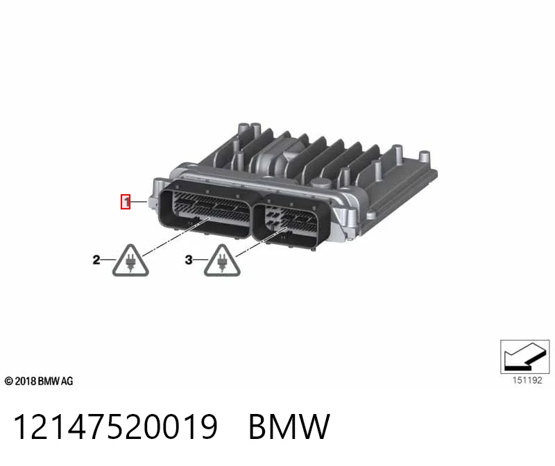 Módulo de direção (Centralina eletrônica) de motor para Mini Cooper  R50, R53