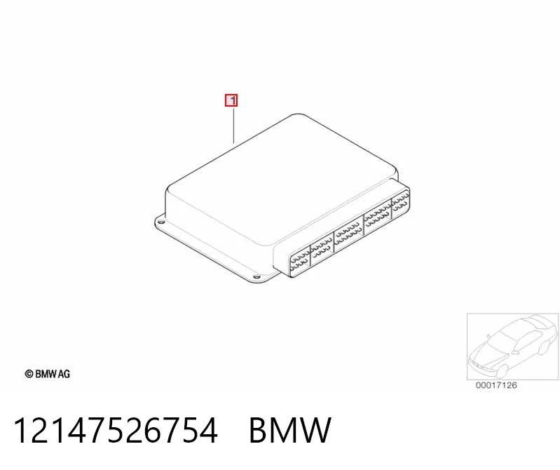 Módulo de direção (Centralina eletrônica) de motor para BMW 7  E38