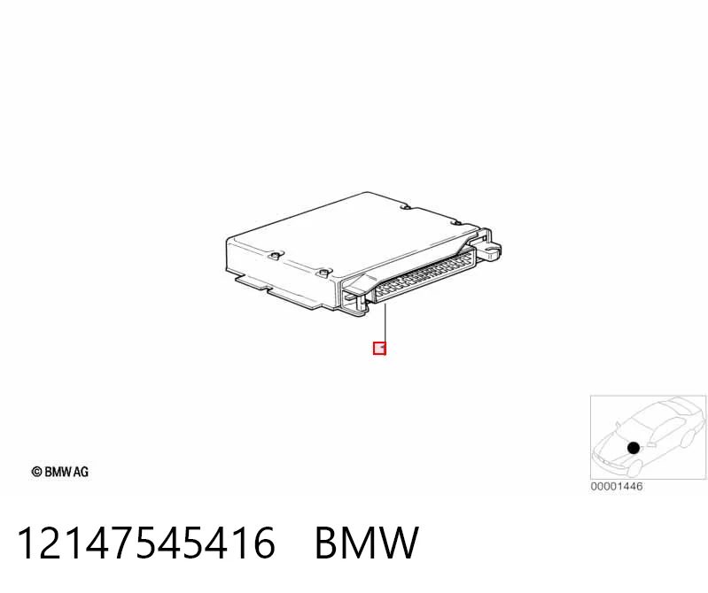 Módulo de direção (Centralina eletrônica) de motor BMW X5  E53 ao melhor preço
