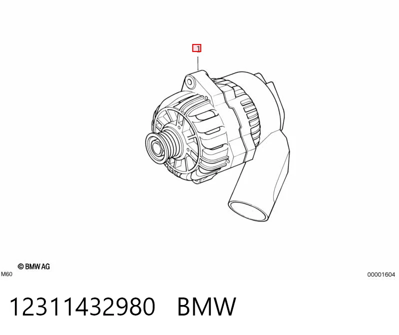 12311432980 BMW Gerador