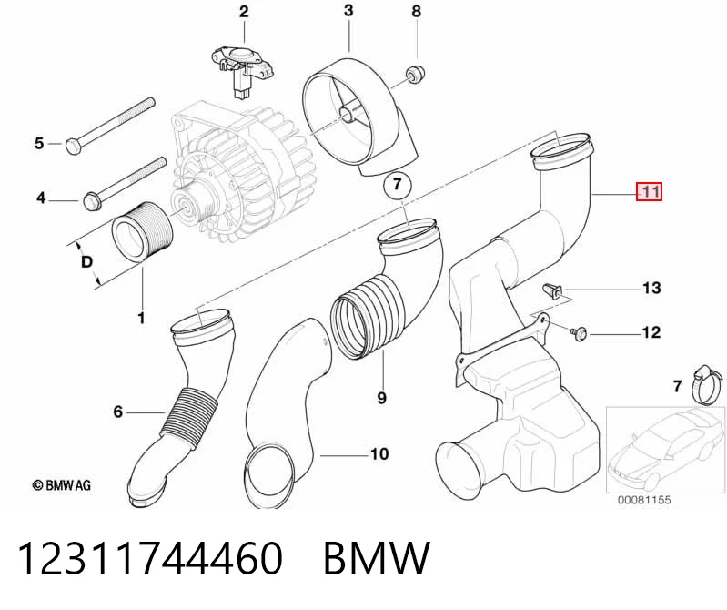 12311744460 BMW