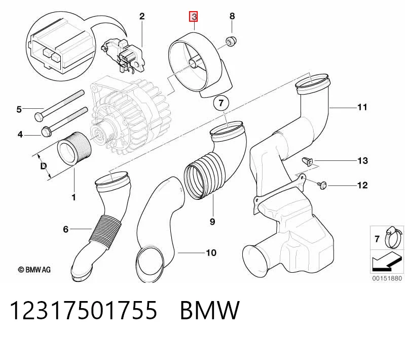 12317501755 BMW