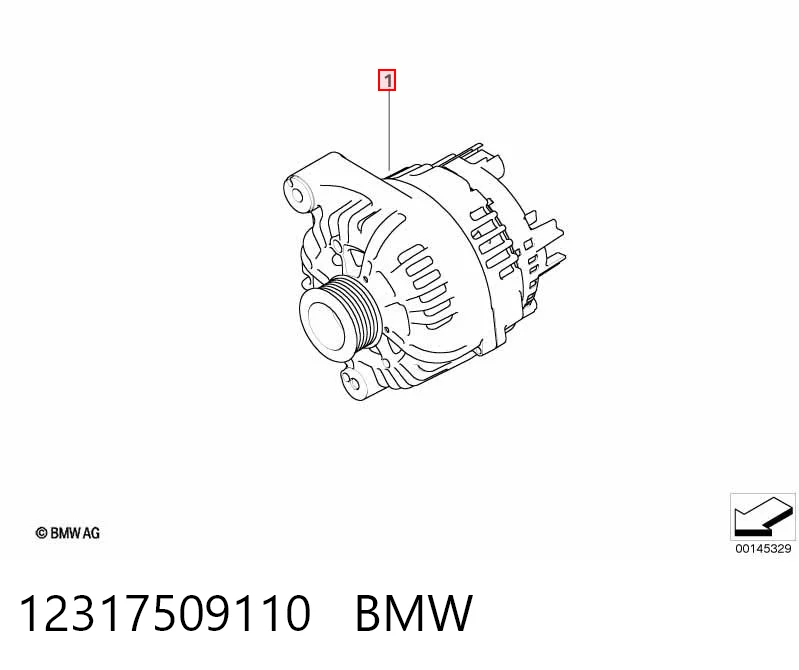 12317509110 BMW Gerador