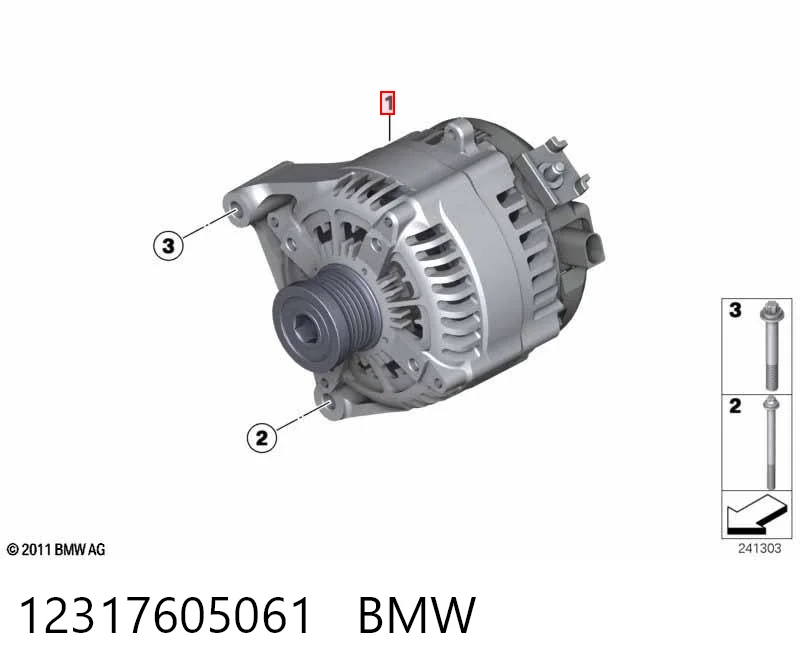 12317605061 BMW Gerador