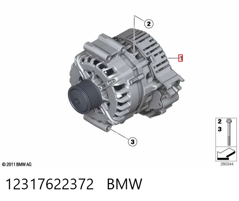 12317622372 BMW Gerador