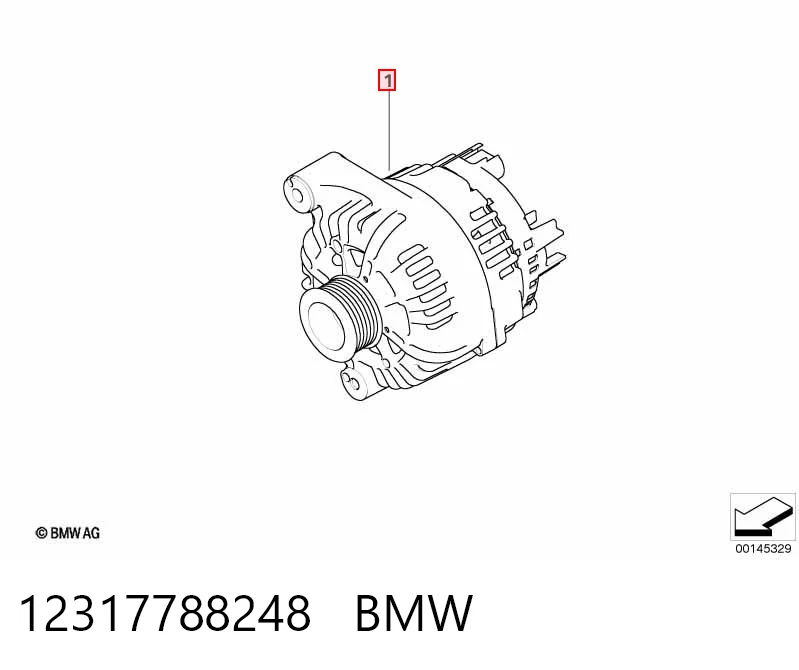 12317788248 BMW Gerador