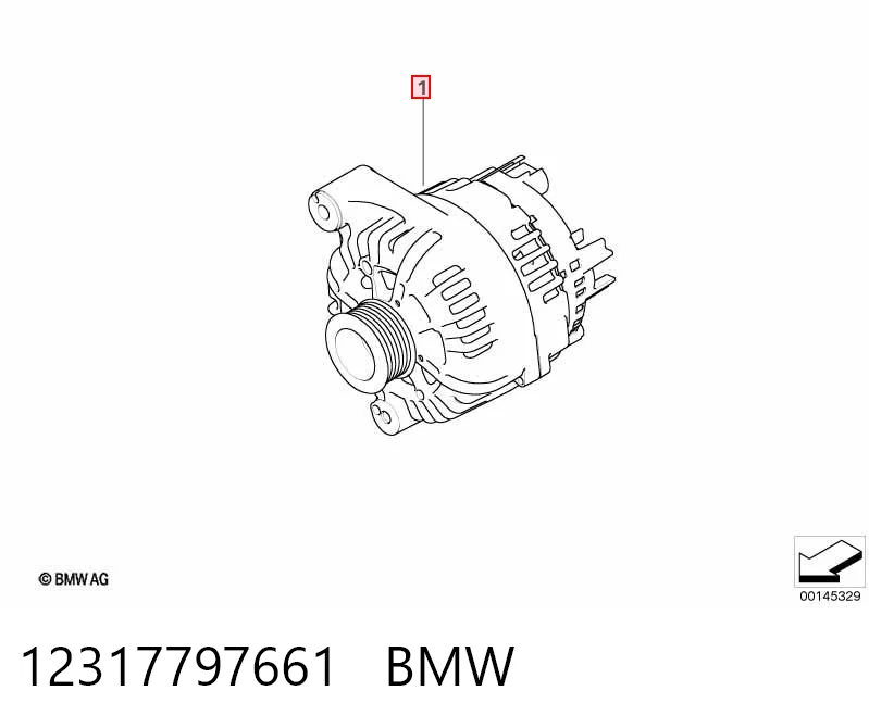 12317797661 BMW Gerador