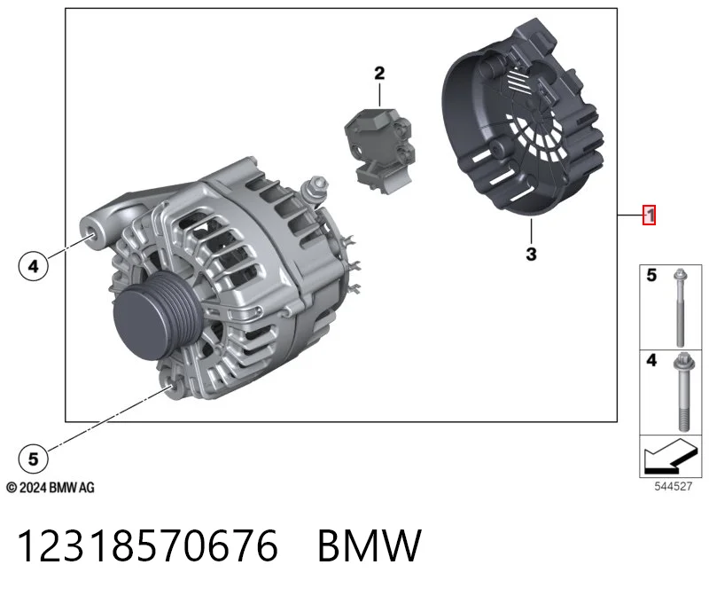12318570676 BMW Gerador