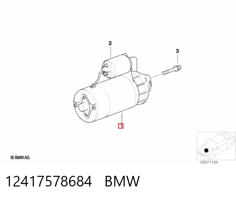 12417578684 BMW