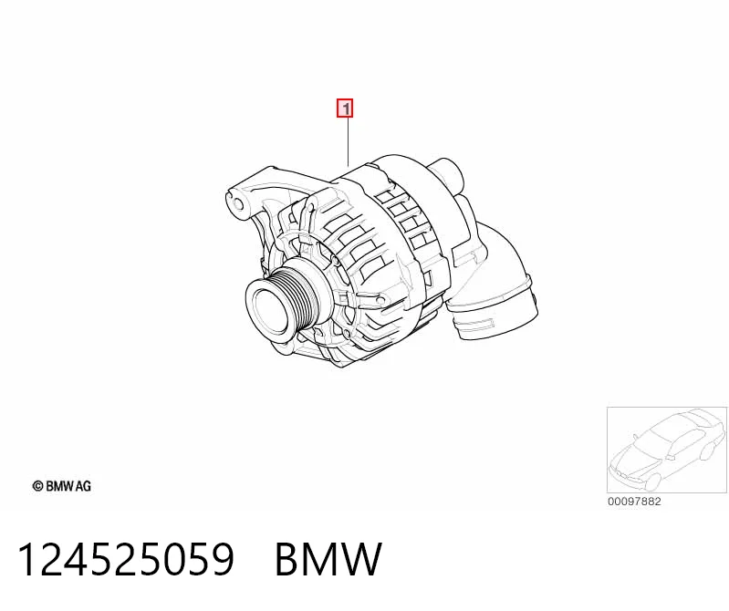 124525059 BMW Gerador