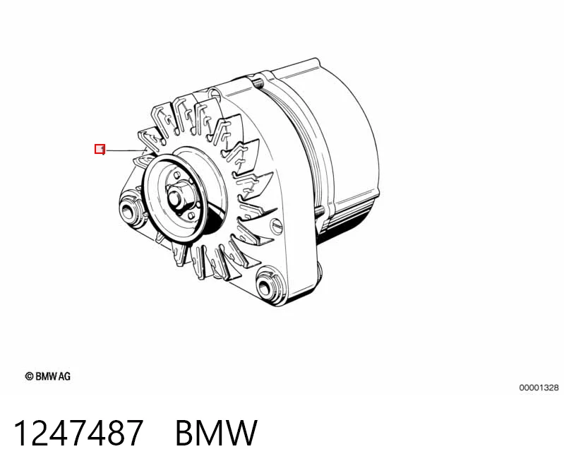 1247487 BMW Gerador