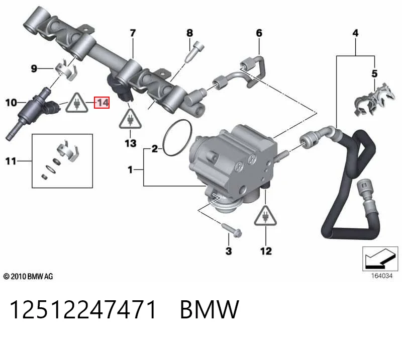 736410701700 Ford Injetor de injeção de combustível