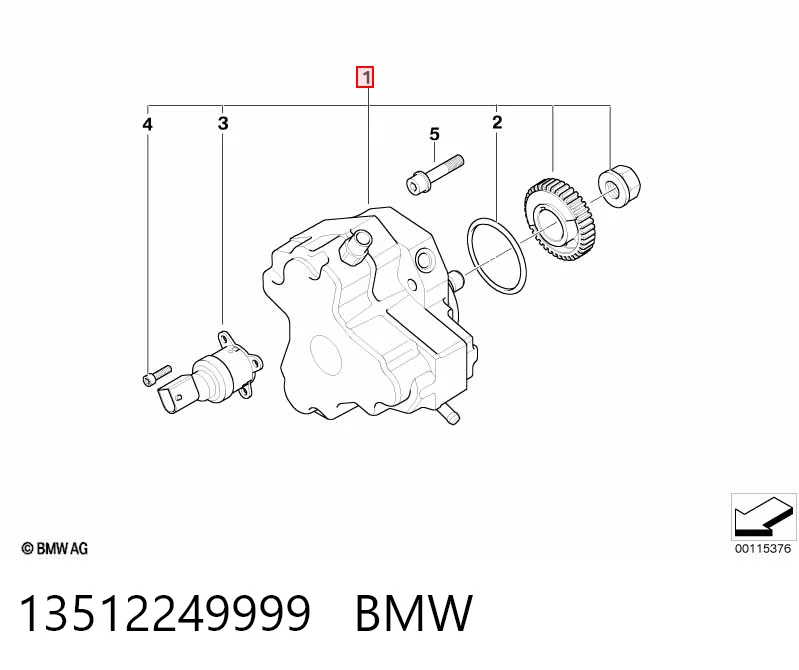 Bomba de combustível de pressão alta Bosch 0445010012 preço, a partir de 71,51 USD
