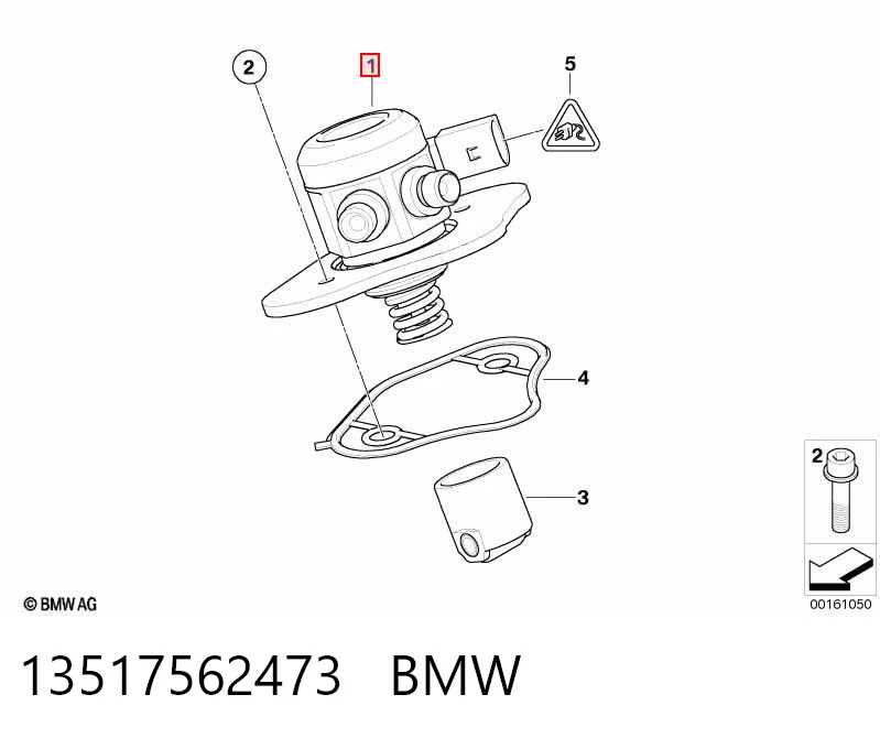 13517562473 BMW Bomba de combustível de pressão alta